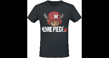 One Piece Chopper Heren T-shirt - zwart - S