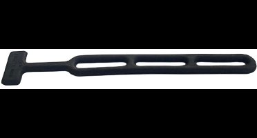 Verstelbare spanrubber 285mm – Zwart – 3 Lussen