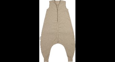 Meyco Baby Studio Collection Linnen Slaapoverall Jumper - Taupe - 80cm - 0.5 TOG