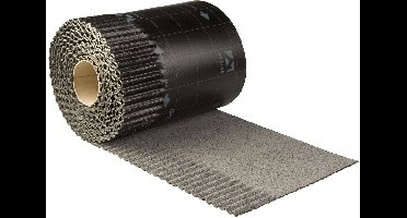 Ubbink Ubiflex loodvervanger ribbel 30cm rol=6m grijs