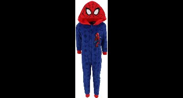 Spiderman Onesie - Maat 98/104- Polyester - Pyjama - Blauw