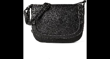 TOM TAILOR schoudertas Elaria Saddle Bag Black zwart