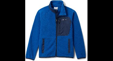 Columbia Fast Trek™ V Full Zip Kinder Outdoortrui - Mountain Blue, Collegiate Navy
