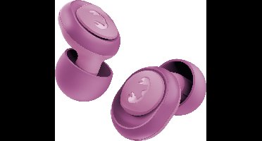 Pearls Fresh Festival Oordopjes - Gecertificeerde Gehoorbescherming - Oordoppen voor Concerten - Aanpasbaar Filter 18dB/23dB - LED doosje - Geluiddempende Earplugs - 3 Maten S/M/L - Pink Blush