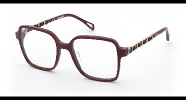 Zadig&voltaire VZV485 Rosso ciliegia pieno lucido 55/19/140 WOMAN Brilmonturen