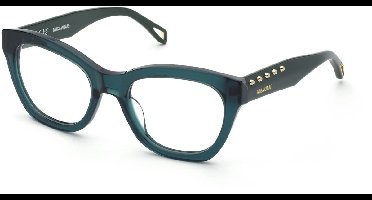 Zadig&voltaire VZV430 Verde petrolio trasparente 52/20/140 WOMAN Brilmonturen