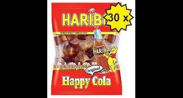 Haribo Halal Happy Cola - 1 doos x 30 zakjes