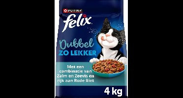 Felix Dubbel Zo Lekker - Zalm & Zeevis - 4 x 4kg