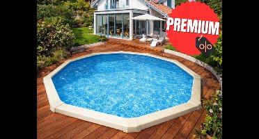 Interline Stalen zwembad Century Rond 3,60 m Premium Pakket