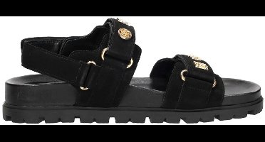 Guess Florizi Sandalen Plat - Zwart - Maat 40