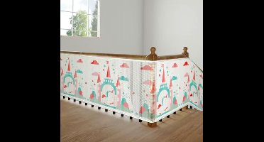 "6 Meter" Kinder Veiligheidsnet voor Trap & Balkon – Nylon Beschermnet – Binnen & Buiten – Duurzaam en Wasbaar – Valbeveiliging voor Baby’s & Peuters