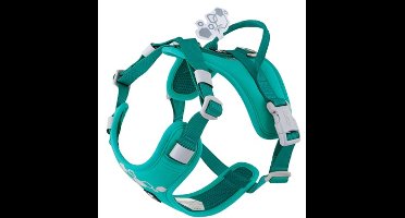 Hurtta Weekend Warrior Eco Harness 2 - Peacock - 55-70 cm
