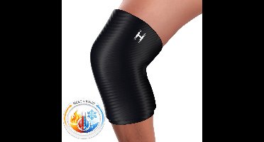 HoMedics Hot and Cold Compression Sleeve Voor de Knie en Elleboog - koeling sleeve - cooling - Warm & koud - Knie en Elleboog blessure- zwellingen - Super Flexibel en Duurzaam - Gaat Lang Mee