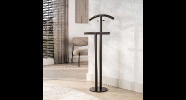 Giga Living Kledingrek Luno - Bruin Metaal - 50x25x105cm