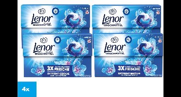 Lenor Universal Wasmiddel Pods Aprilfrisch – 4 x 38 Wasbeurten – 152 Capsules – 3X Langdurige Frisheid – Voordeelverpakking