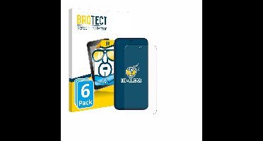 BROTECT - Screenprotector voor Oppo Reno 15 - Folie Beschermfolie transparant 6 Stuks