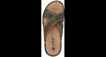 Rieker Heren Slipper 25182-25 Taupe - Maat 46