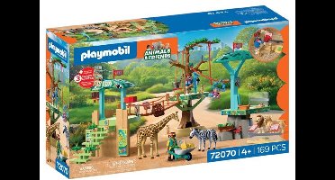 Playmobil – 72070 – Speelset – Zoo avontuur – 169 delen