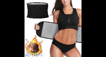 Buikgordel - Neopreen - Verstelbaar - Nano-zilver