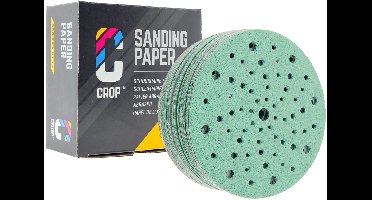 CROP GreenX Film Schuurschijf 150mm korrel 180 - 50 stuks