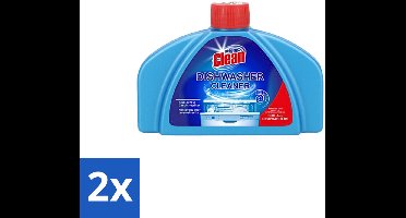 2 x At Home - Clean - Vaatwas Machinereiniger - Verwijdert Hardnekkig Vuil - 250 ml - Vaatwasmachine Reiniger - Vaatwasmachine Reiniging - Vaatwasmachine Kalkaanslag - Vaatwasmachine Vet - Vaatwasmachine Vuil