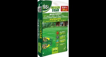 BSI - Green Star Gazonmeststof - 17,5 kg voor 250 m²