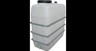 GRAF Ruimtebesparende tank 1500 L, naturel van voedselveilig PE