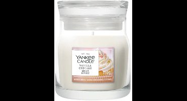 Yankee Candle - Vanilla Cupcake Small Jar Geurkaars - tot 30 branduren