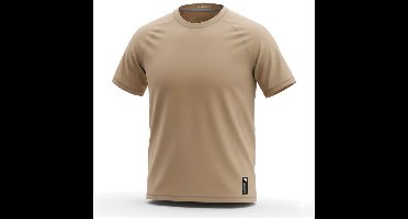Endura Alltrack Roam Tech Korte Mouw Enduro Trui Beige M Man