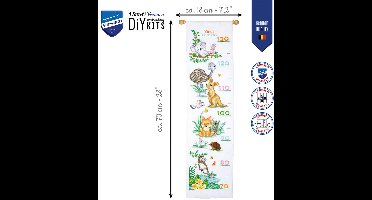 Vervaco - Telpakket kit Australische diertjes - PN-0205333 - Borduren - Borduurpakket - Borduurpakket volwassenen - Borduurpakket kind