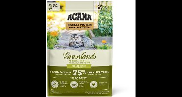 Acana Cat Grasslands Eend&Kip&Ei - Kattenvoer - 4.5 kg