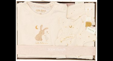 Little Dutch Giftset Kleding - Newborn Naturals - Creme - 62/68