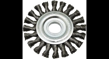 RHODIUS - Staalborstel - 0.5 mm - Rond - 115 mm