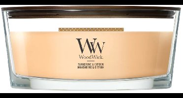 WoodWick Hearthwick - Tangerine & Citron - Ellipse Geurkaars - 50 branduren