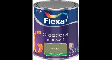 Flexa - Creations Muurverf Extra Mat - 85% Salie - Mengverf - 1 L