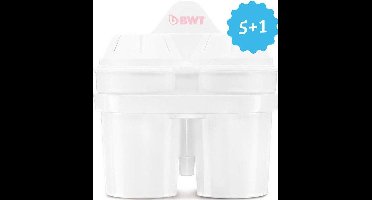 BWT Gourmet Edition Mg2+ (longlife), 5 + 1 Pack 0814135 Filter Wit