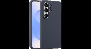 Accezz Hoesje - Geschikt voor Samsung Galaxy S26 Ultra - Liquid Silicone Backcover - Donkerblauw