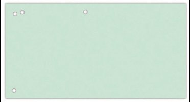OFFICE products verdeelstroken | 240 x 105 mm | pak van 100 stuks | groen