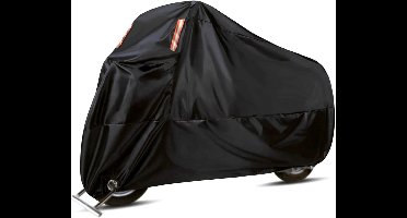 Core® Motorhoes - Scooterhoes - Waterdichte Motorhoes Windbestendig - Zwart - 295cm x 110cm x 140cm
