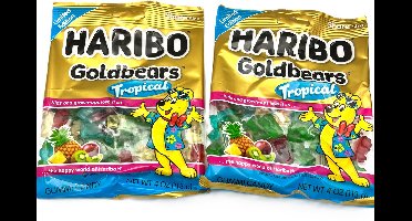 Haribo Goldbears Tropical Flavour 2 Stuks