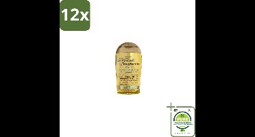 OGX – Haarolie – Argan Oil of Morocco Extra Penetrating – Verzorgend - Voordeelverpakking - 12 stuks - Haartype - Haarherstel