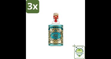 3 x 4711 – Eau de Cologne – Unisex – Citrus & Lavendel – 90 ml - Grootverpakking - 4711 Original - Eau De Cologne - Parfum - Geur - Wellness