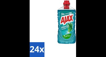 Ajax – Allesreiniger – Eucalyptus – 1000 ml - Voordeelverpakking - 24 stuks