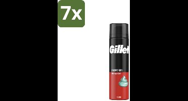 Gillette – Scheergel – Classic – 200 ml - Bulkverpakking - 7 stuks