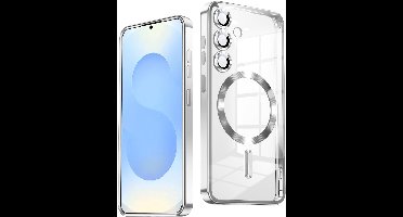 Hoesje Geschikt voor Samsung Galaxy A57 Hoesje Zliver - Geschikt voor MagSafeTelefoonhoesje - soft siliconen Backcover