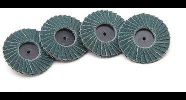 50 Stuks 75 mm K60 Schuurlamellen Schroef Opname / Roll on