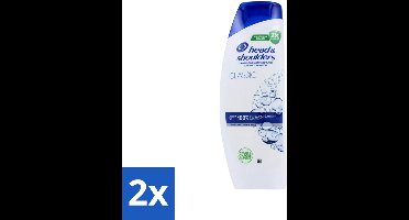 2 x Head & Shoulders - Anti-Roos Shampoo - Classic - 400 ml - Roos Shampoo - Anti-roos Shampoo - Hoofdhuidverzorging - Haarverzorging - 2-in-1 Shampoo