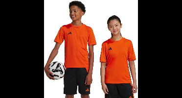adidas T-shirt Kinderen Tabela 23 Jersey Oranje-Zwart - Maat 176cm