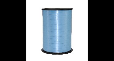 Krullint licht blauw 5mm x 500meter/Cadeaulint / Sierlint / Verpakkingslint/decoratie/ kado
