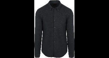 BOSS Myjersey Overhemd Donkerblauw (navy) - Maat XL - Heren - Overhemden Casual